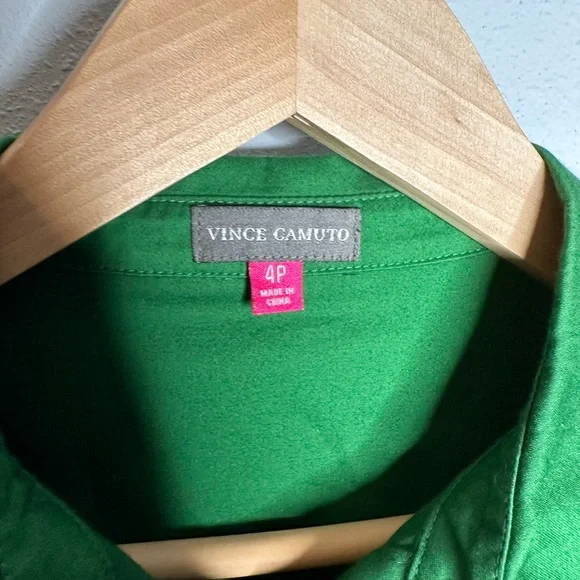 Vince Camuto 4P green dress sleeves and pockets - Picture 3 of 7